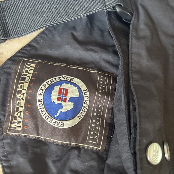 Napapijri Odyssey SKI  Snowboarding Bib Mens  Black   Pants size Small - Picture 1 of 8